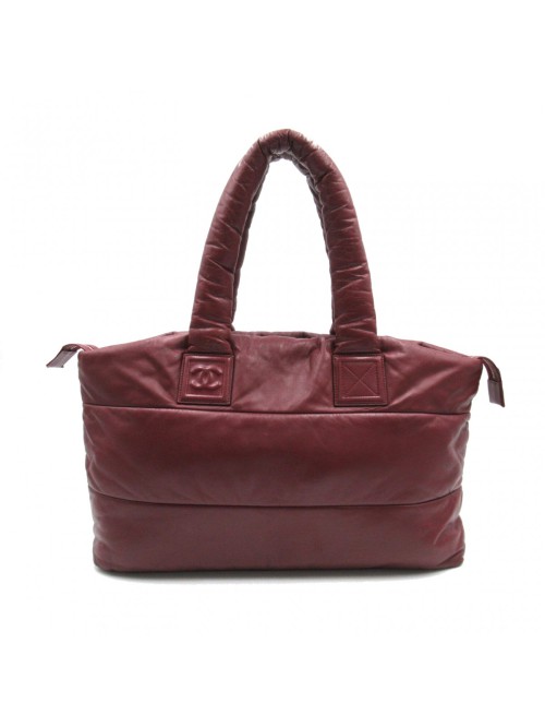 Leather Coco Cocoon Tote Bag