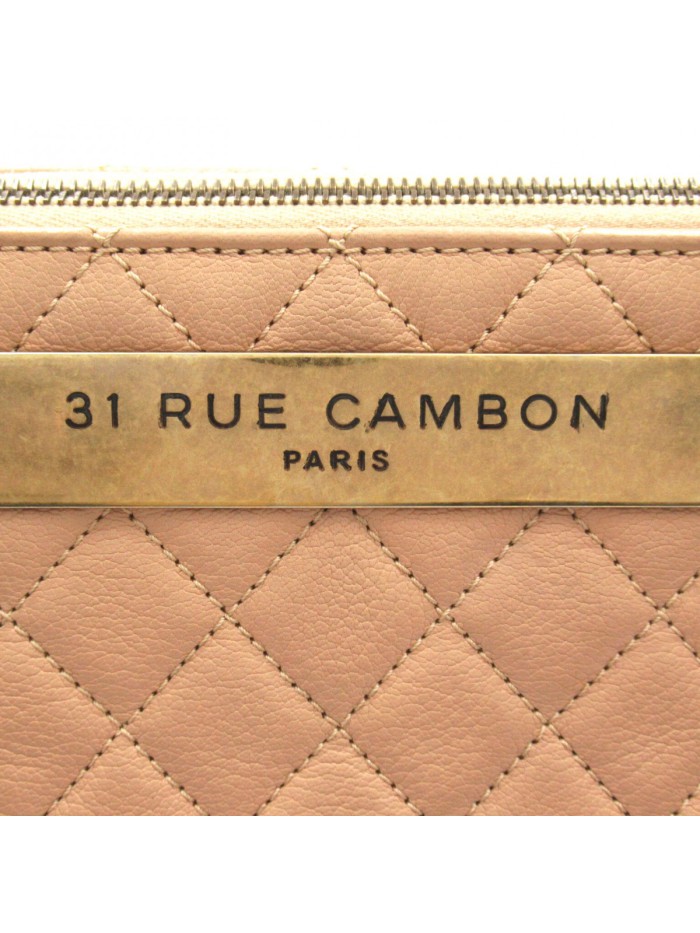 Quilted Leather 31 Rue Cambon Shoulder Bag
