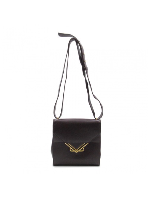 Leather The Clip Flap Bag