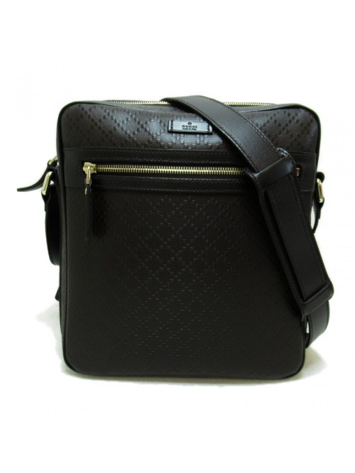 Diamante Leather Crossbody Bag