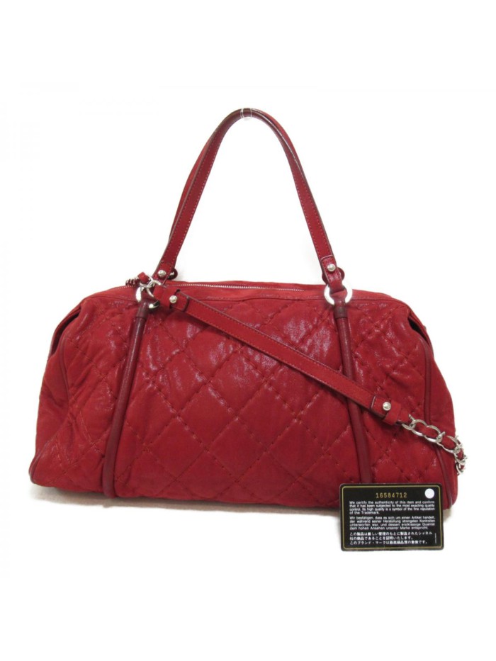 Surpique Leather Two-Way Bag