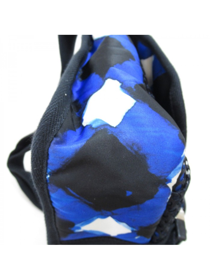 Printed Nylon Airlines Crossbody Bag