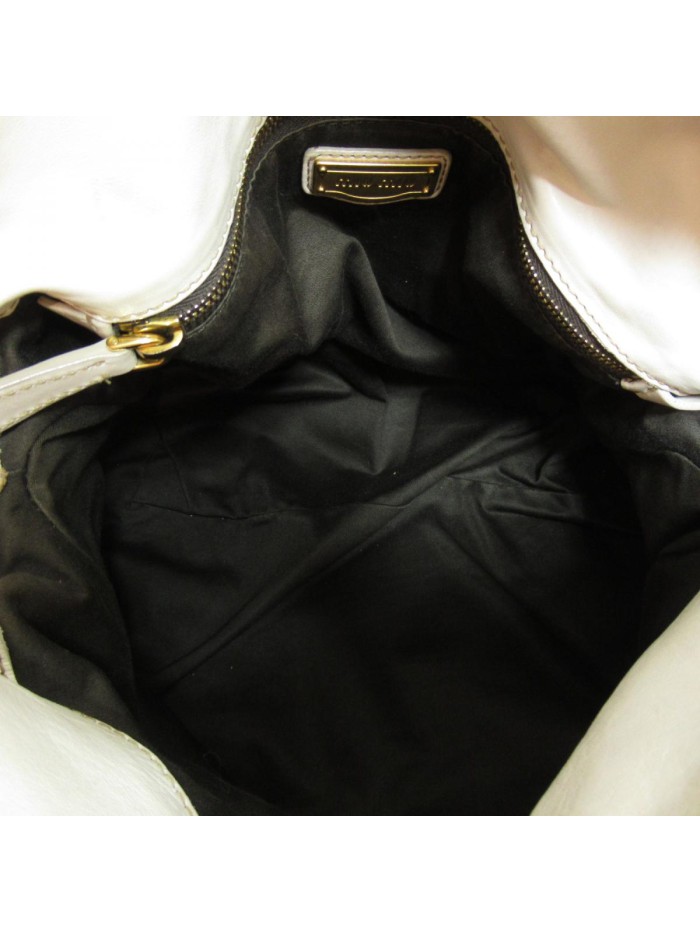 Vitello Lux Bow Handbag