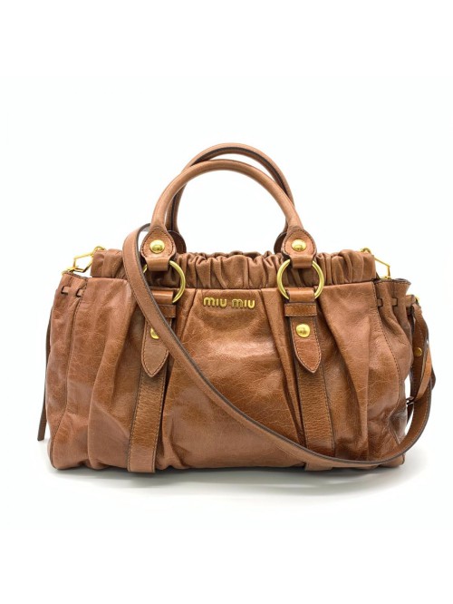 Vitello Lux Bow Handbag
