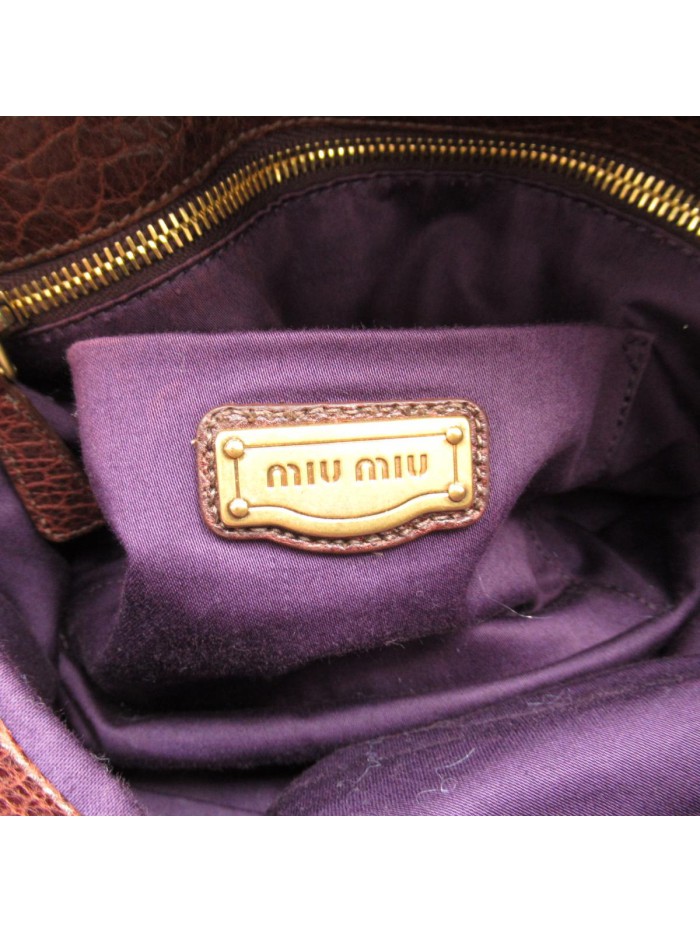 Vitello Studded Bow Bag