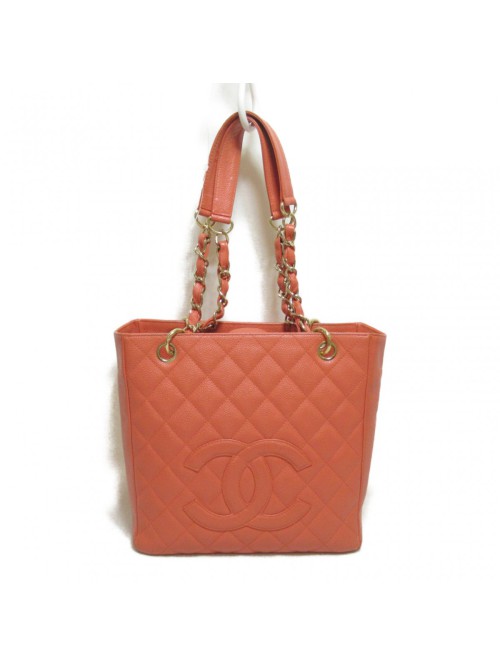 CC Quilted Caviar Petite Shopping Tote