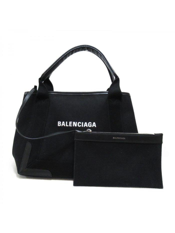 Navy Cabas Tote