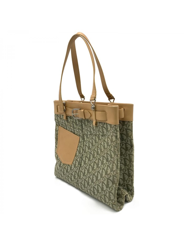 Oblique Canvas Tote Bag