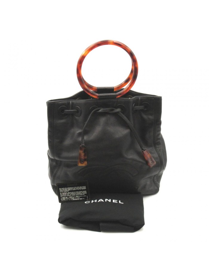 CC Drawstring Ring Handle Bag