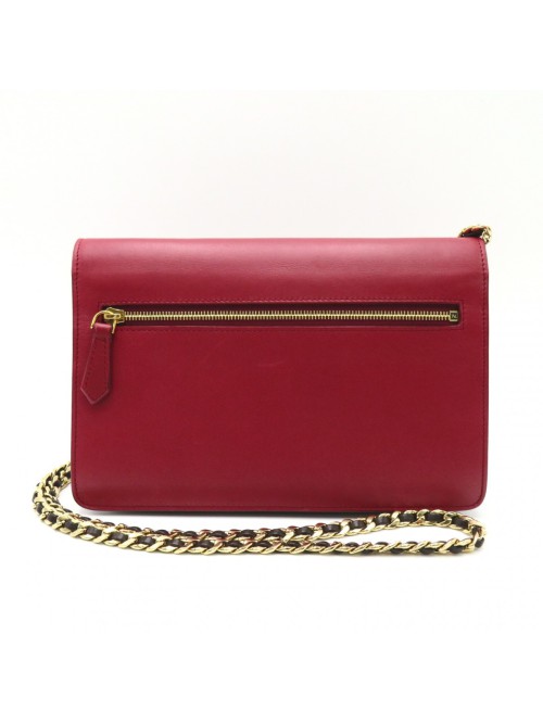 Leather Continental Flap Bag