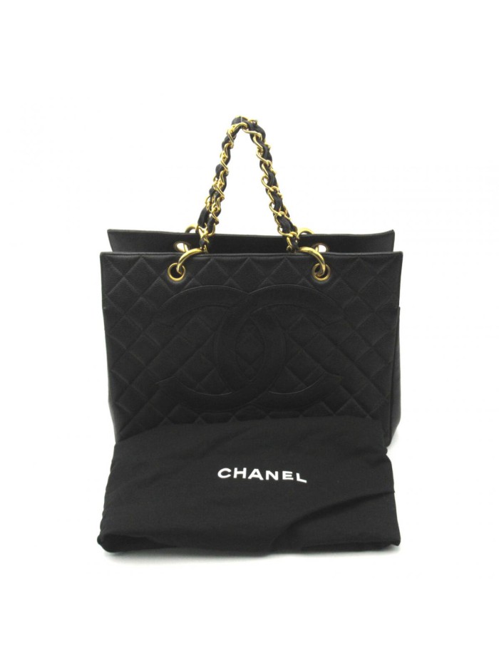 CC Caviar Grand Shopping Tote