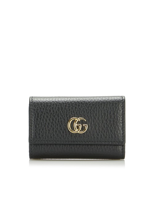 GG Marmont Leather Key Case