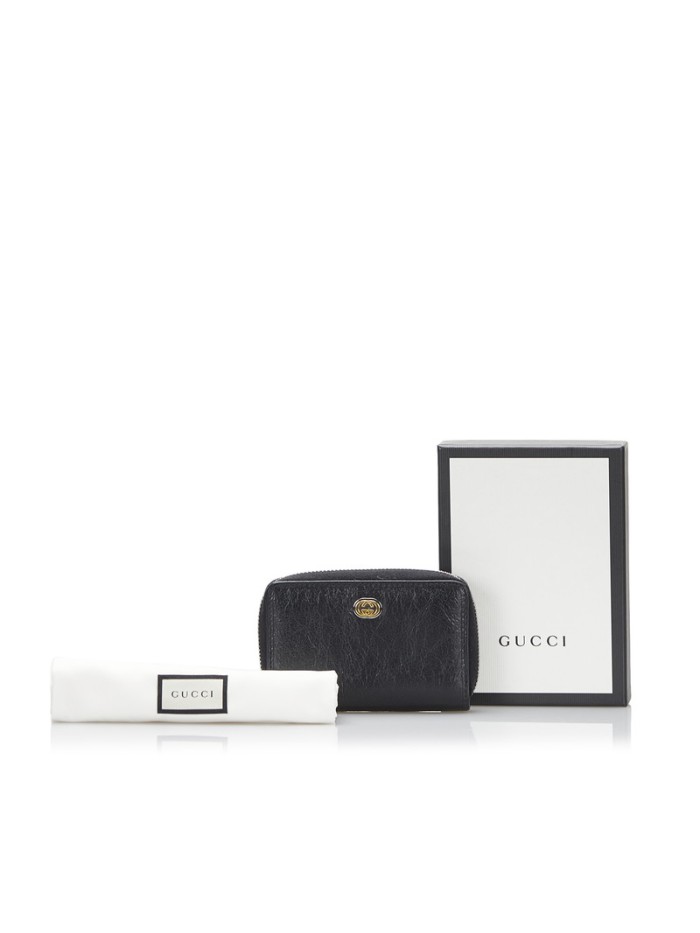 Interlocking G Leather Coin Purse
