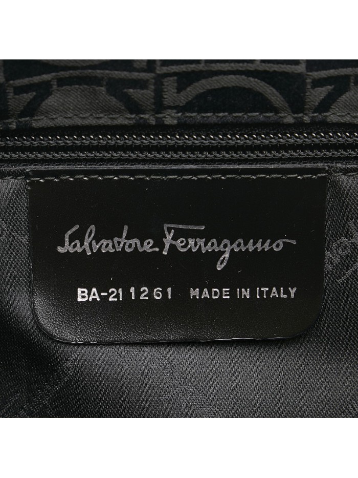 Gancini Monogram Nylon Tote Bag