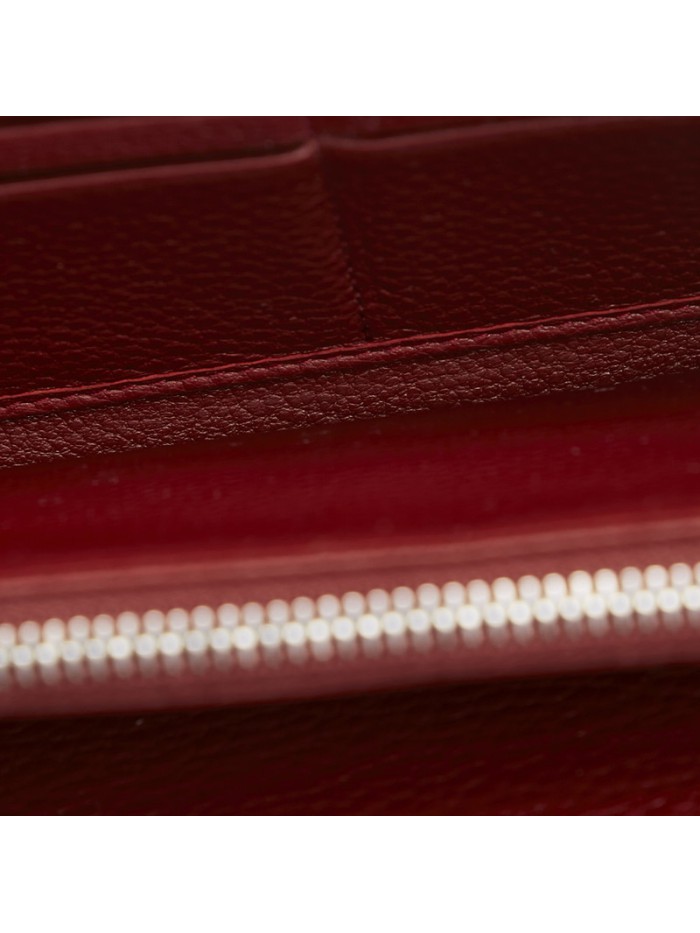 Leather Zip Around Wallet