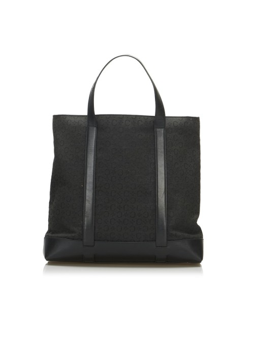 C Macadam Canvas Tote Bag