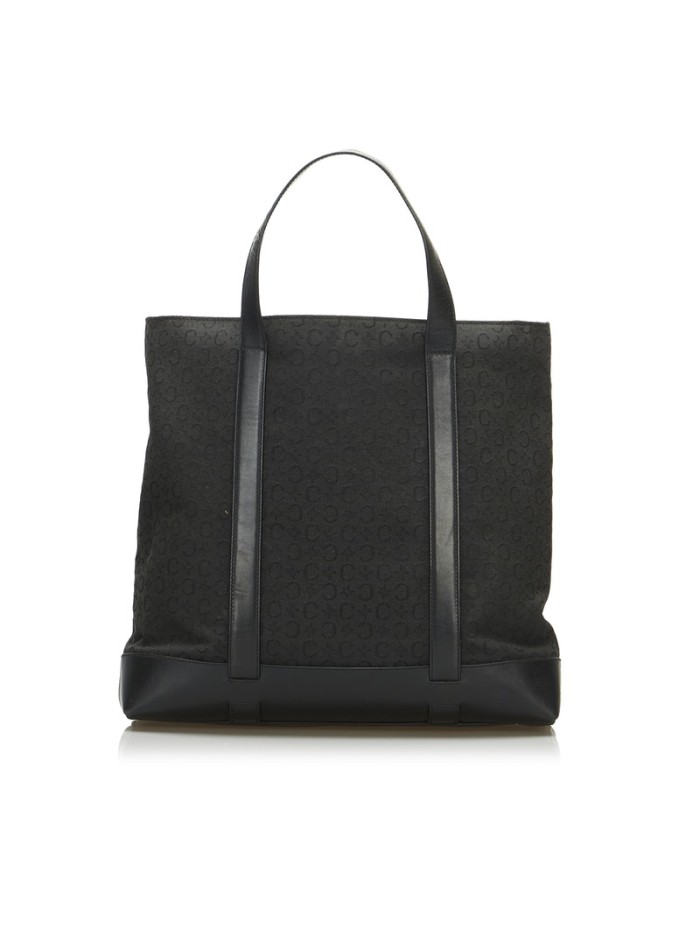 C Macadam Canvas Tote Bag