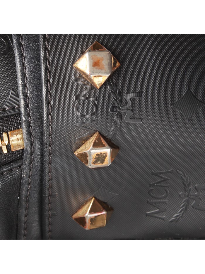 Studded Leather Backpack