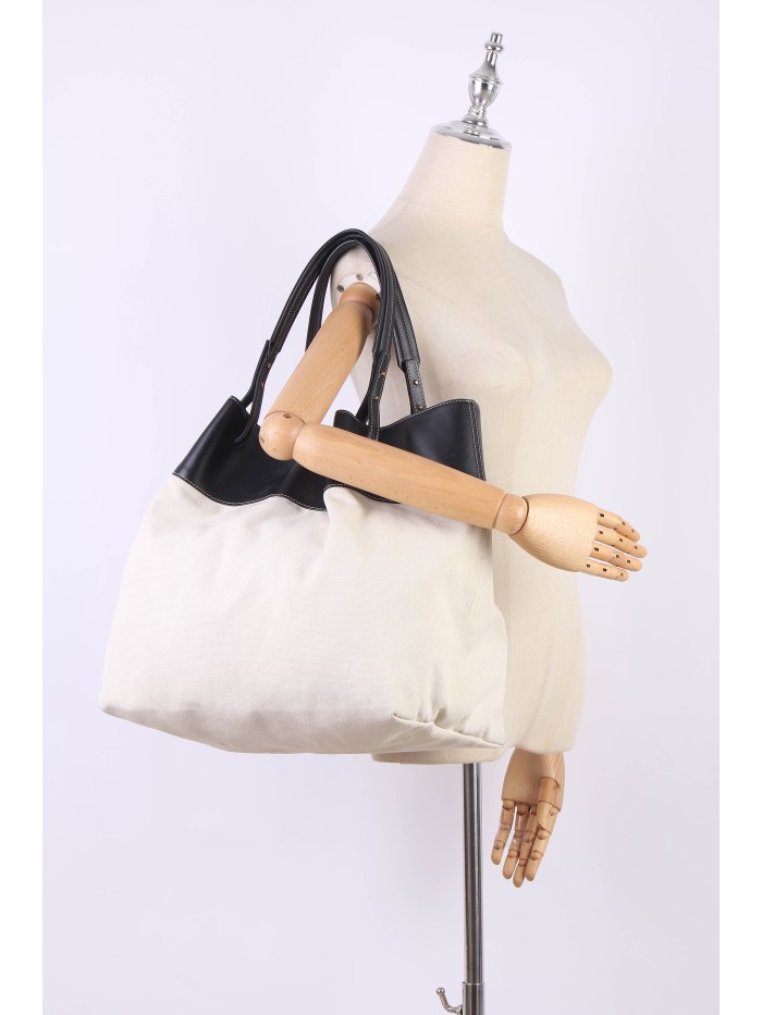 Quad Linen Tote Bag
