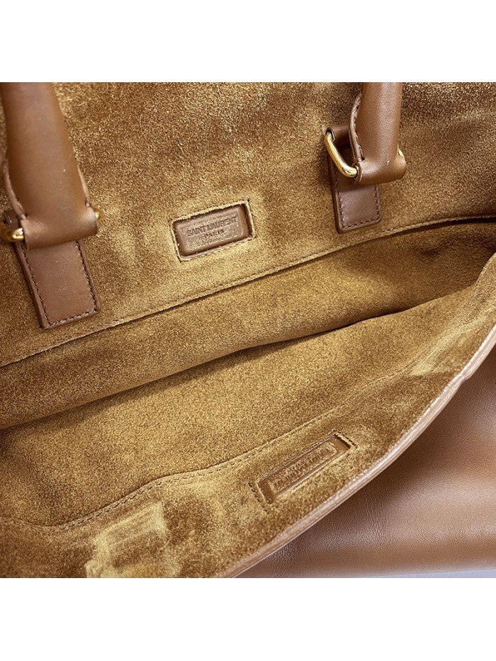 Suede Leather Classic Duffle Bag