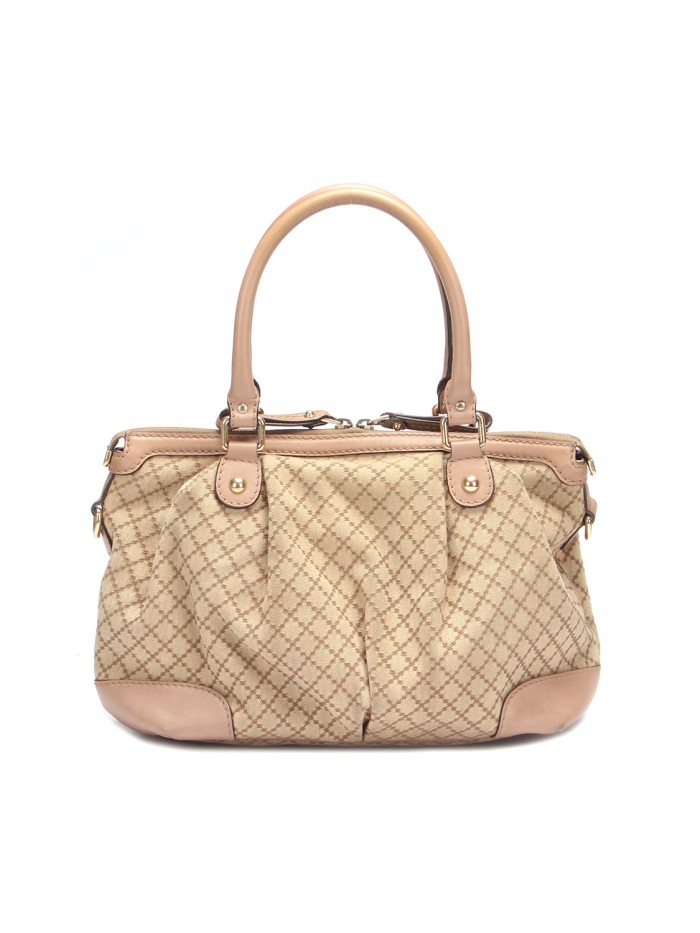 Diamante Canvas Sukey Handbag