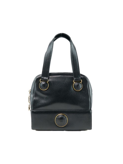 Leather Medusa Handbag