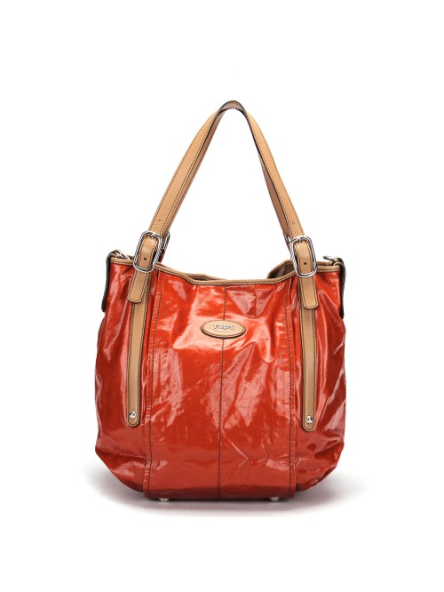 Coated Canvas Tote Bag
